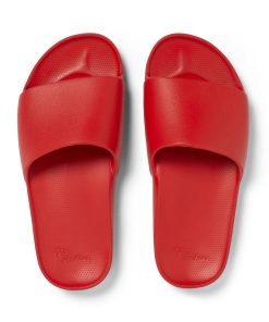 Arch Support Slides - Classic - Chili Red