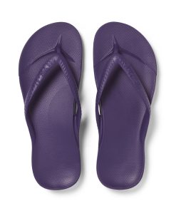 Arch Support Flip Flops - Classic - Acai Purple