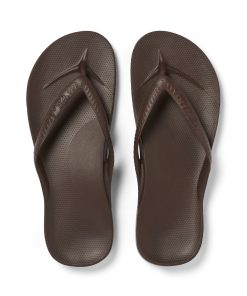 Arch Support Flip Flops - Classic - Brown