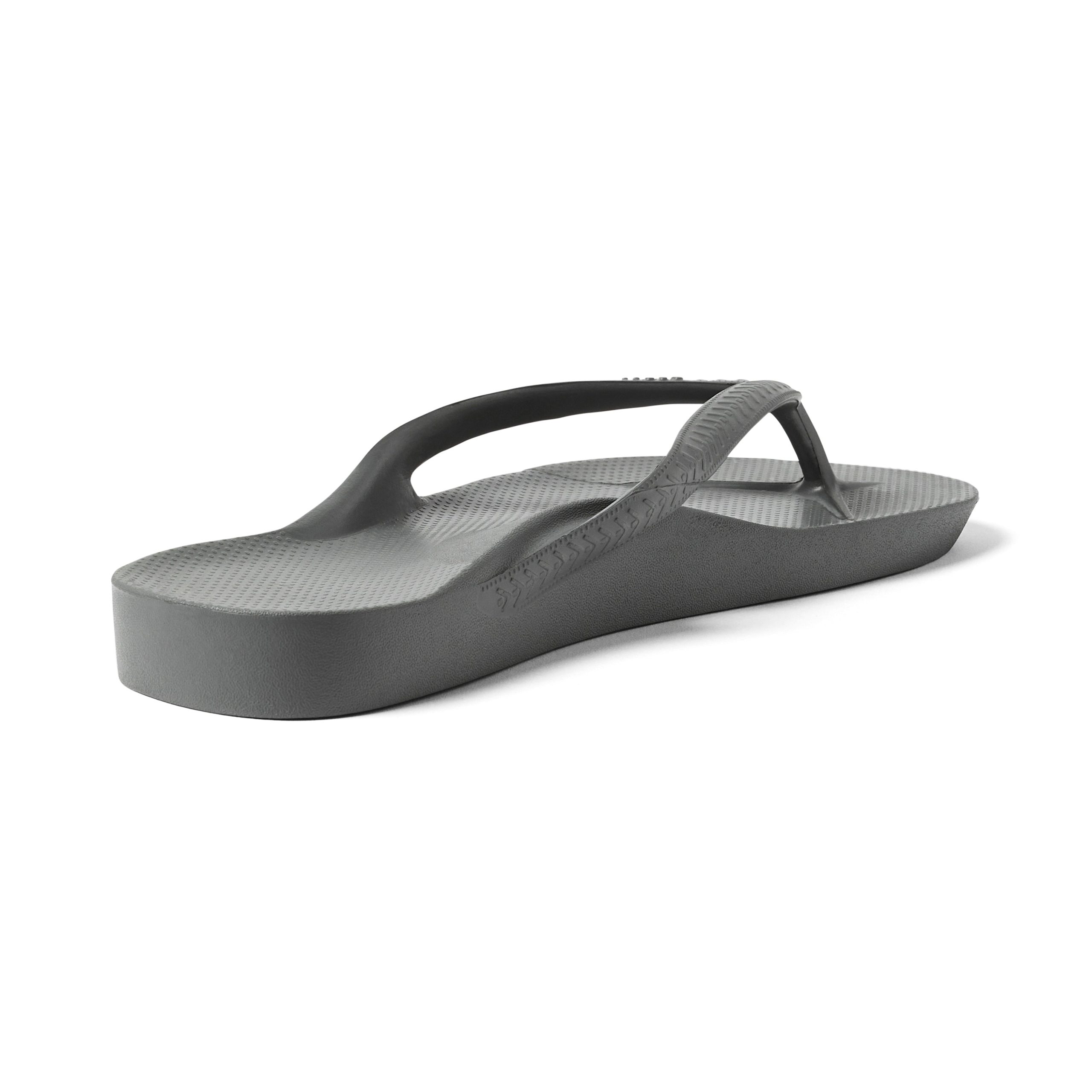 Arch Support Flip Flops - Classic - Charcoal - Image 9