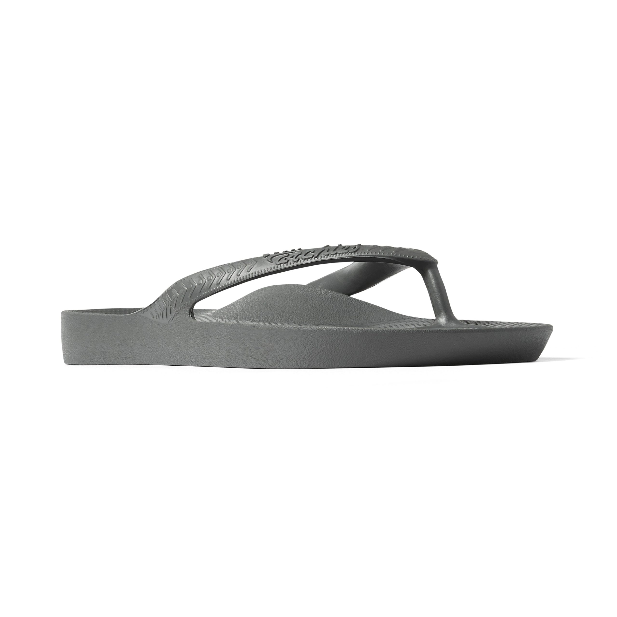 Arch Support Flip Flops - Classic - Charcoal - Image 11