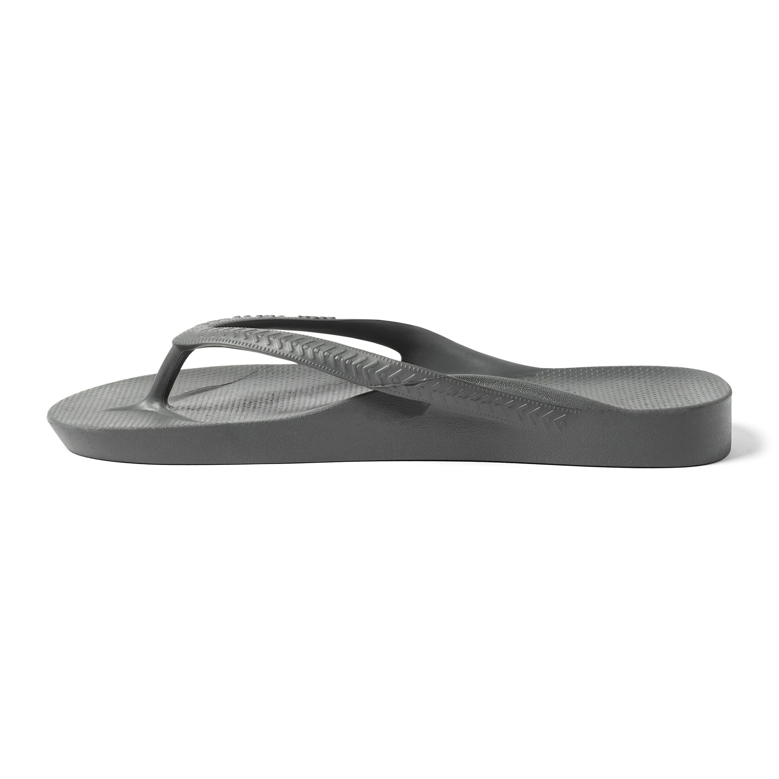 Arch Support Flip Flops - Classic - Charcoal - Image 12
