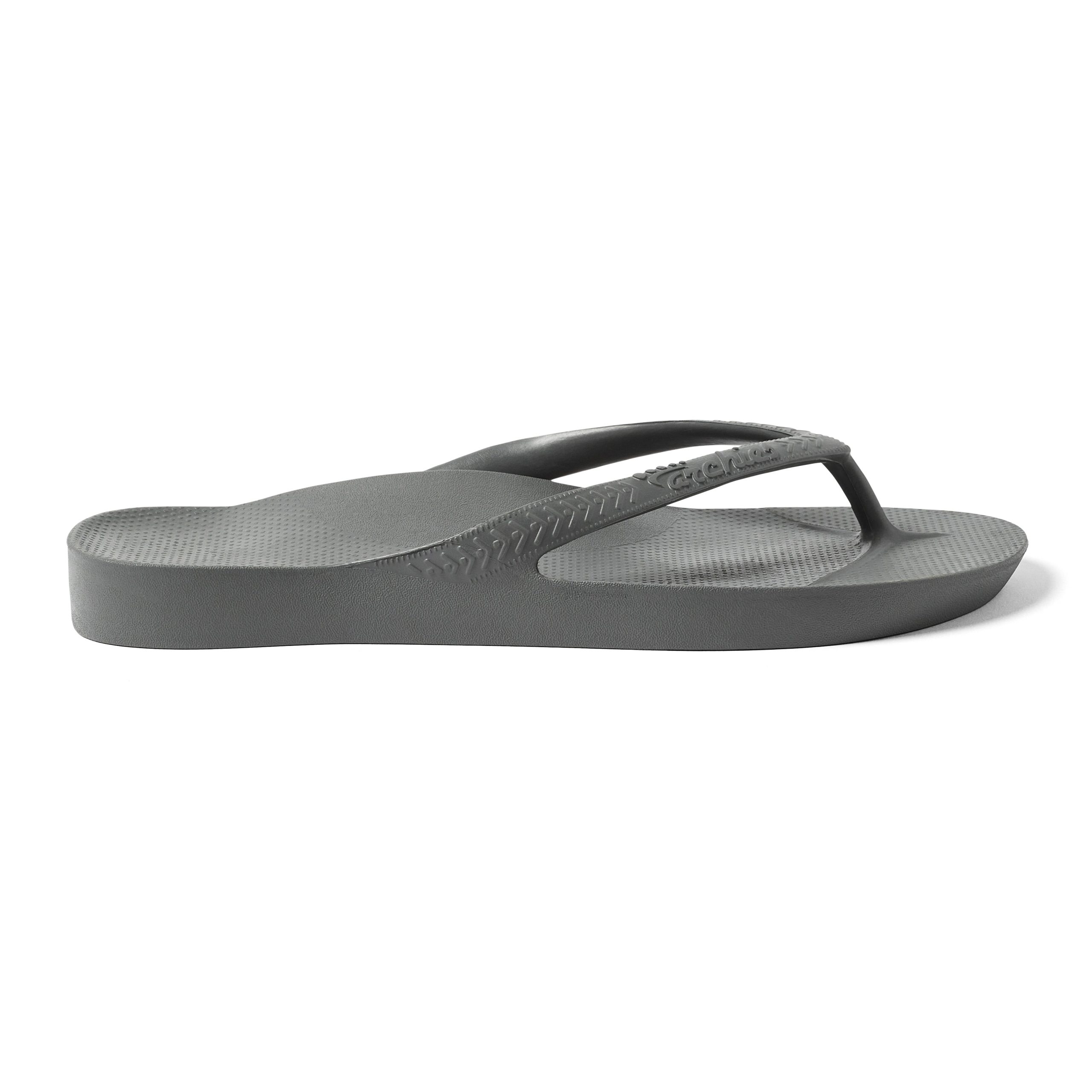 Arch Support Flip Flops - Classic - Charcoal - Image 10