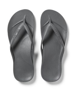 Arch Support Flip Flops - Classic - Charcoal