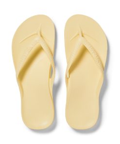 Arch Support Flip Flops - Classic - Lemon