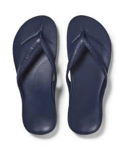 Arch Support Flip Flops - Classic - Navy
