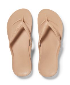 Arch Support Flip Flops - Classic - Tan