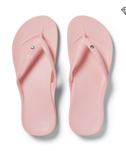 Arch Support Flip Flops - Classic - Crystal Pink